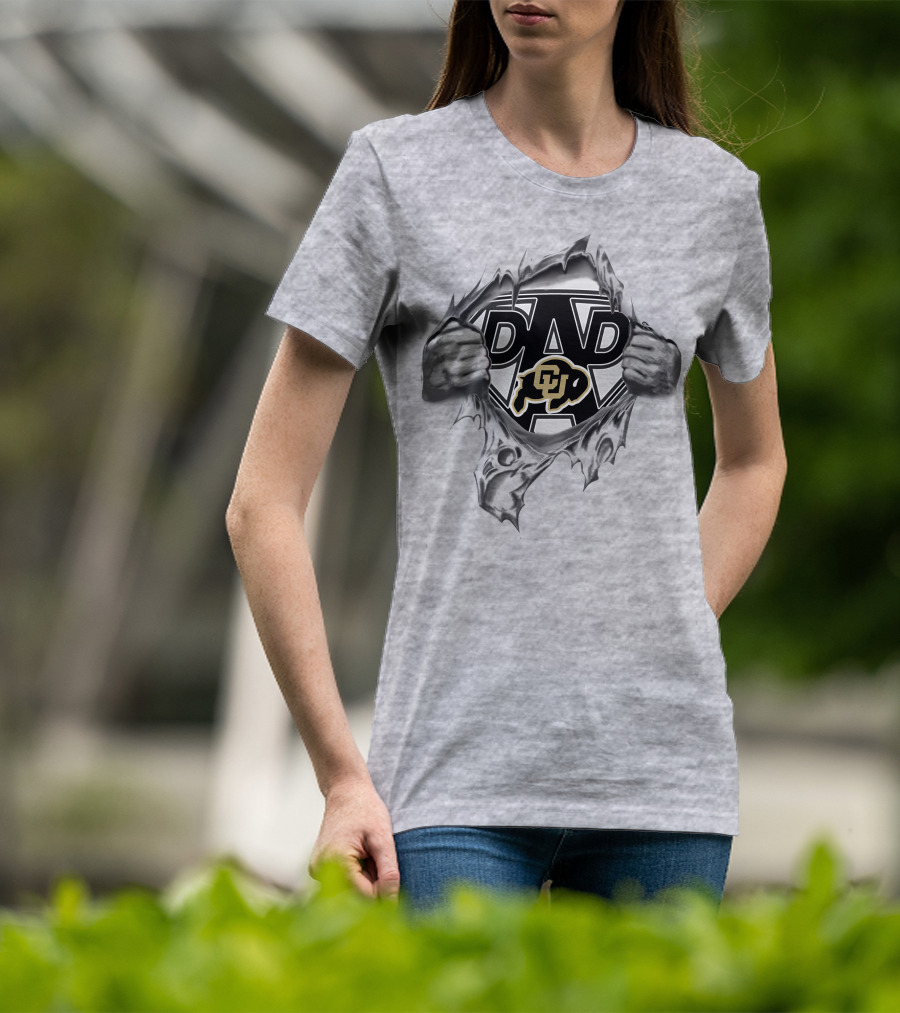DAD Colorado Buffaloes Super Dad T-Shirt