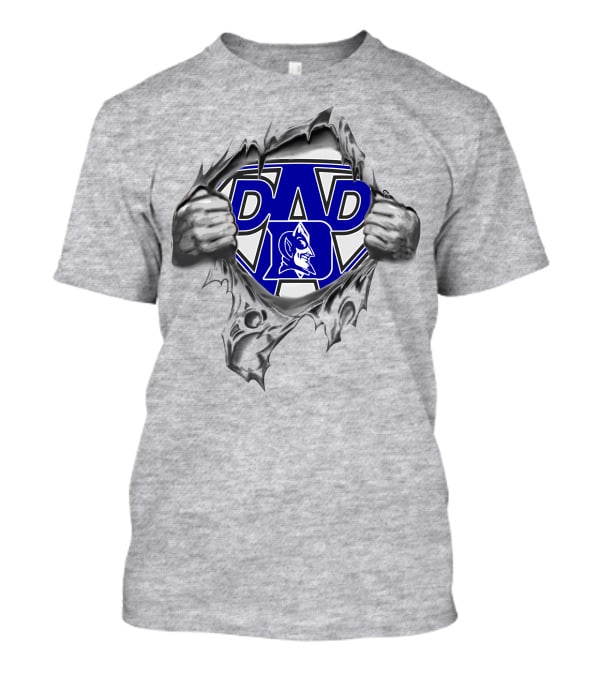 Duke Blue Devils Dad Super Emblem T-Shirt