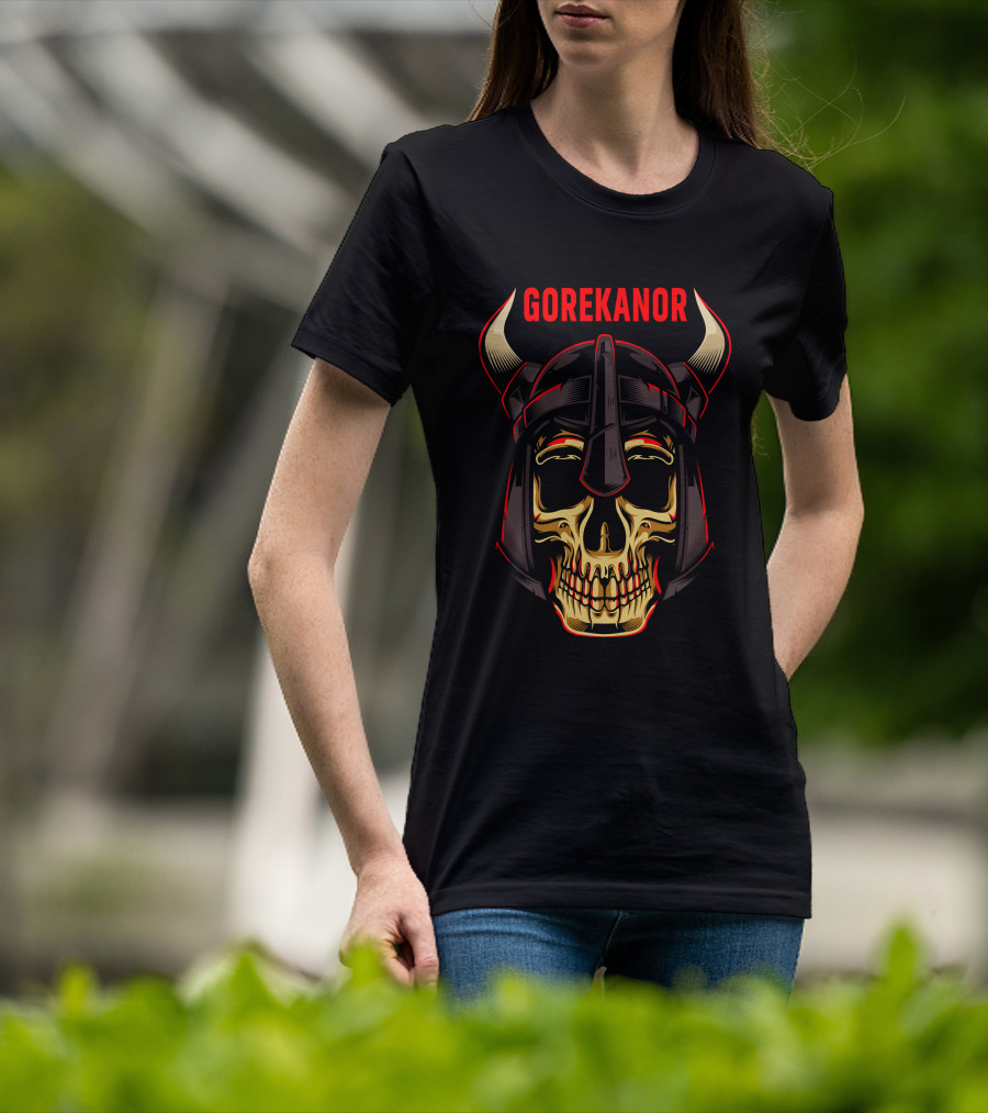 Gorekanor Skull Viking T-Shirt