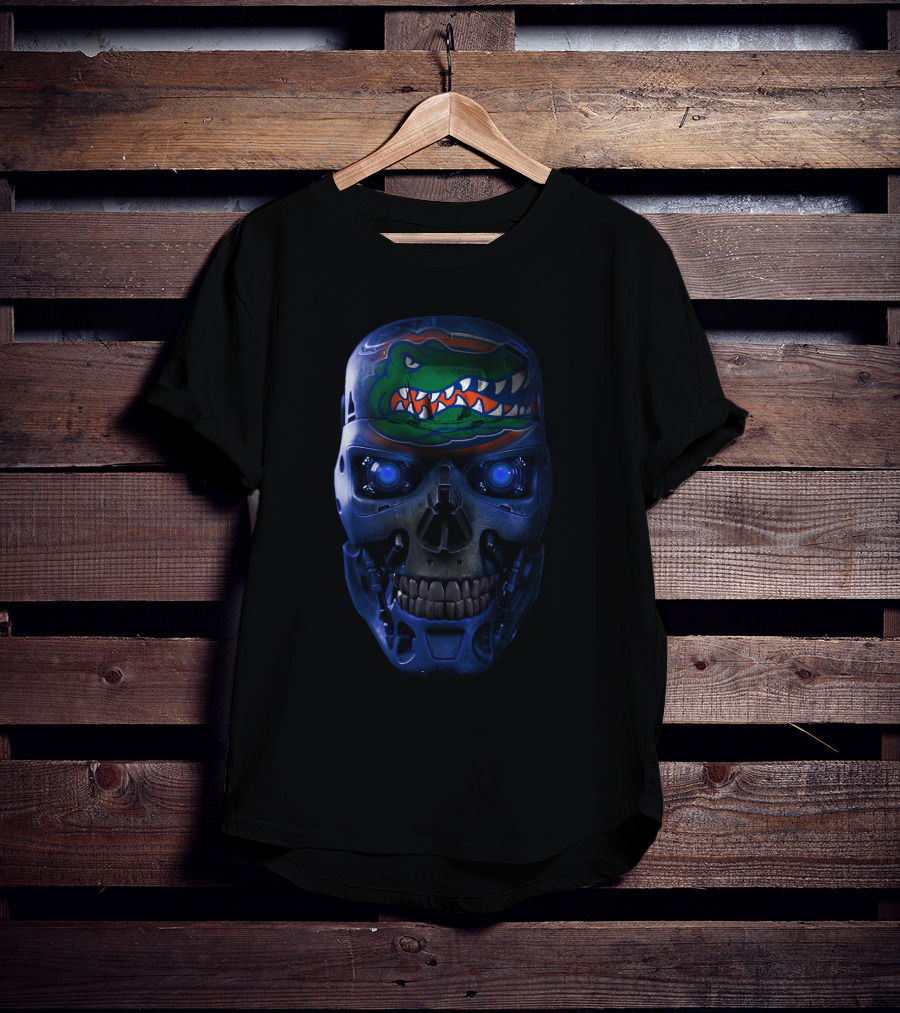 Florida Gators Terminator Skull T-Shirt