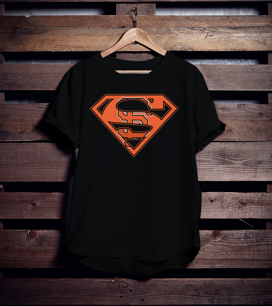 Superman Giants Orange T-Shirt