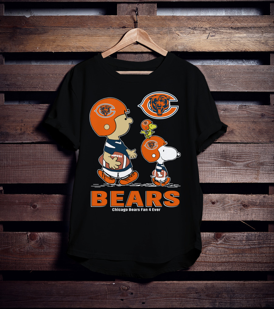 Chicago Bears Fan 4 Ever Bears T-Shirt