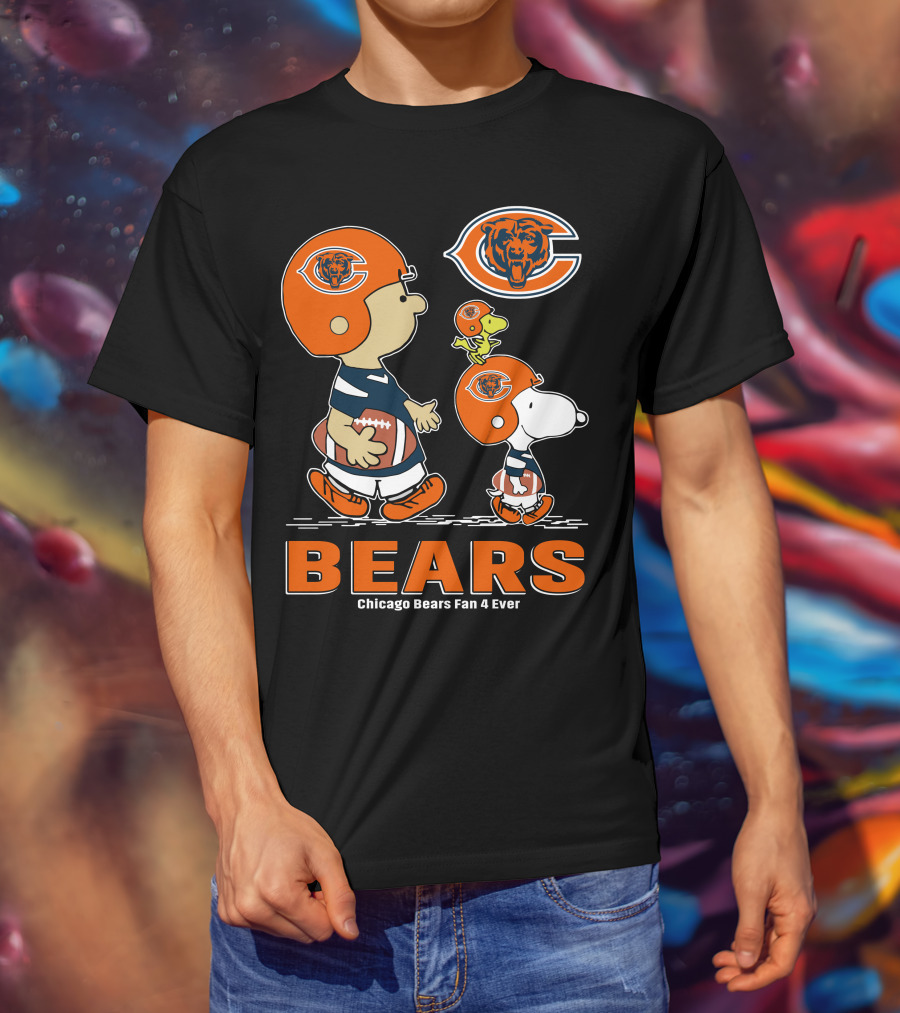 Chicago Bears Fan 4 Ever Bears T-Shirt