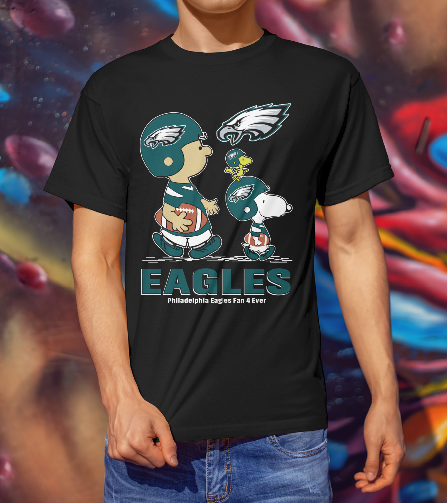 Philadelphia Eagles Fan 4 Ever EAGLES T-Shirt