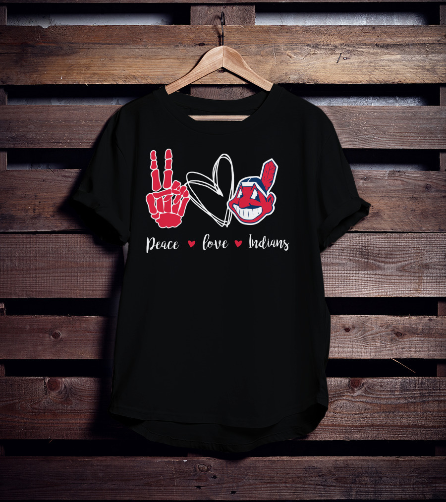 Peace Love Indians T-Shirt