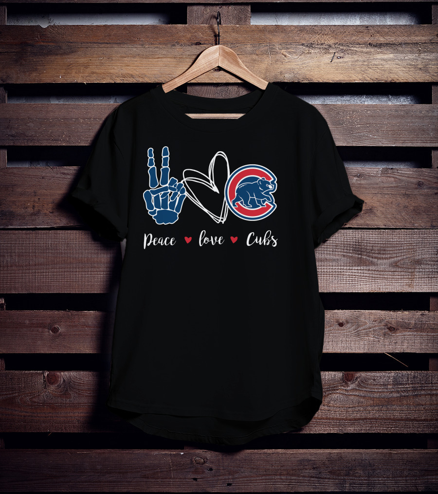 Peace Love Cubs T-Shirt