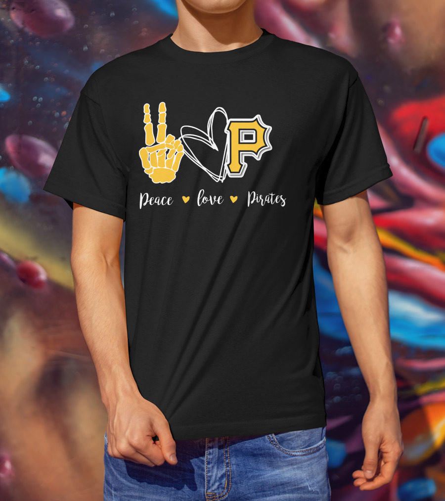 Peace Love Pirates T-Shirt