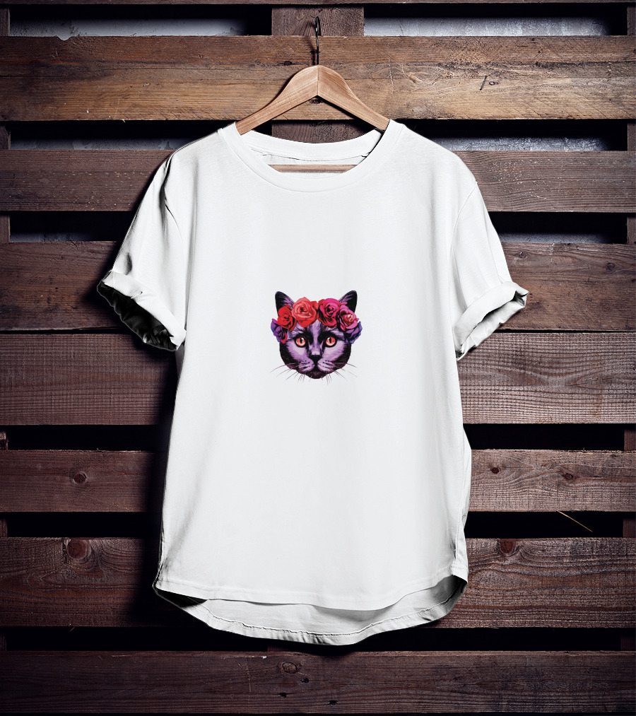 Summer Walker Cat With Floral Crown T-Shirt