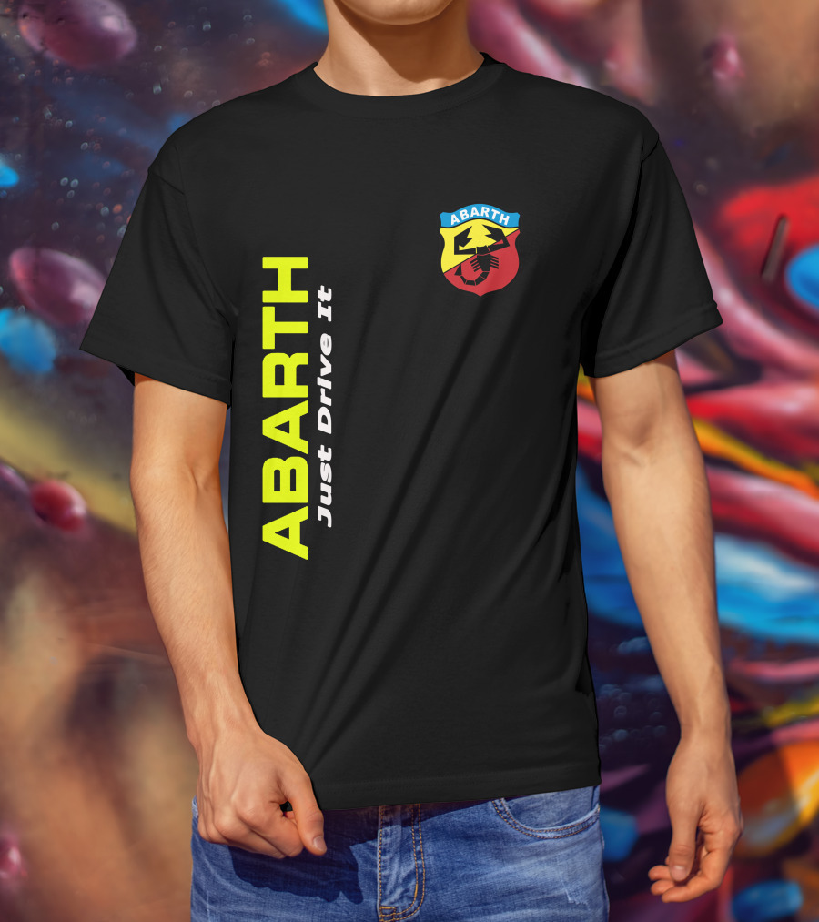 ABARTH Just Drive It Scorpion T-Shirt