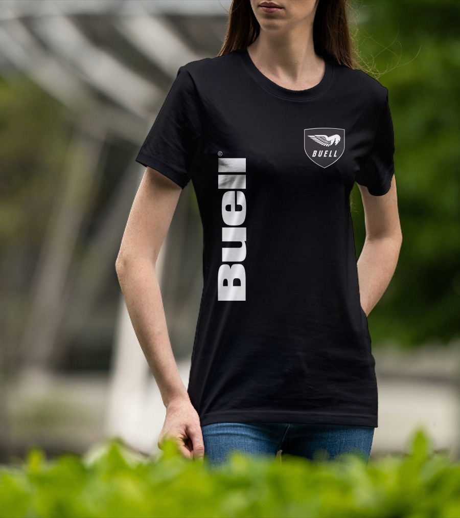 Buell Winged Logo Black T-Shirt