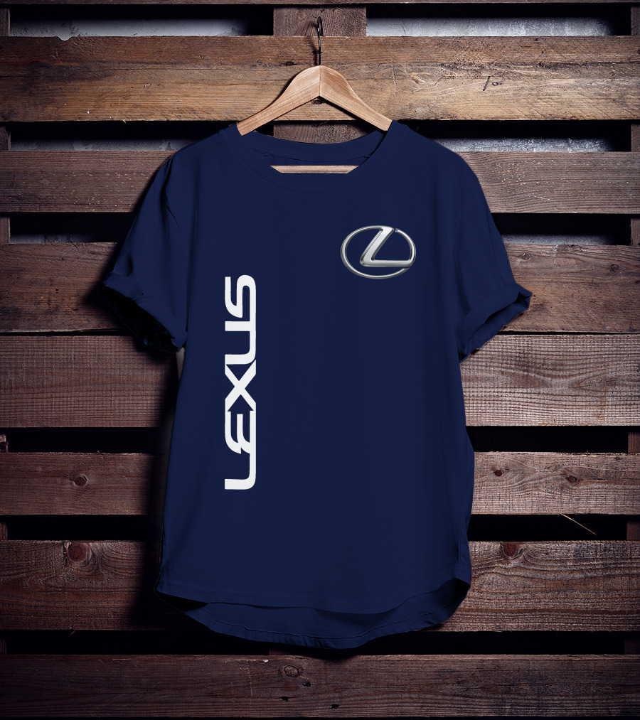 LEXUS Logo Icon Blue Background T-Shirt