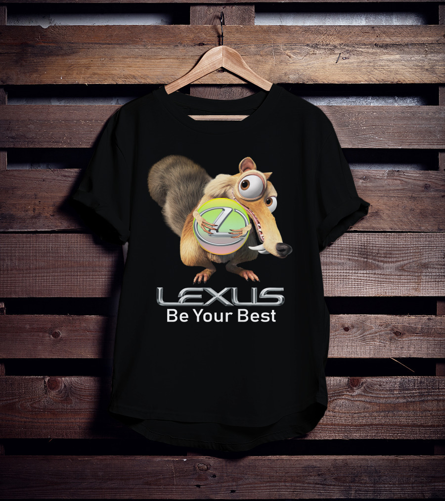 LEXUS Be Your Best Scrat Holding T-Shirt