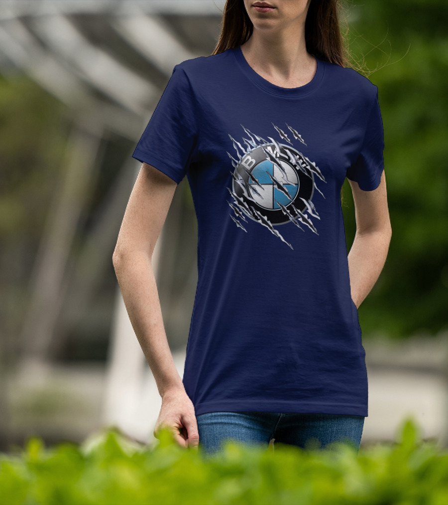 BMW Claw Mark Logo Effect T-Shirt