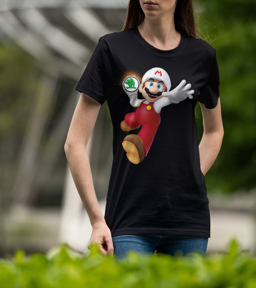 Mario Holding SKODA Emblem T-Shirt