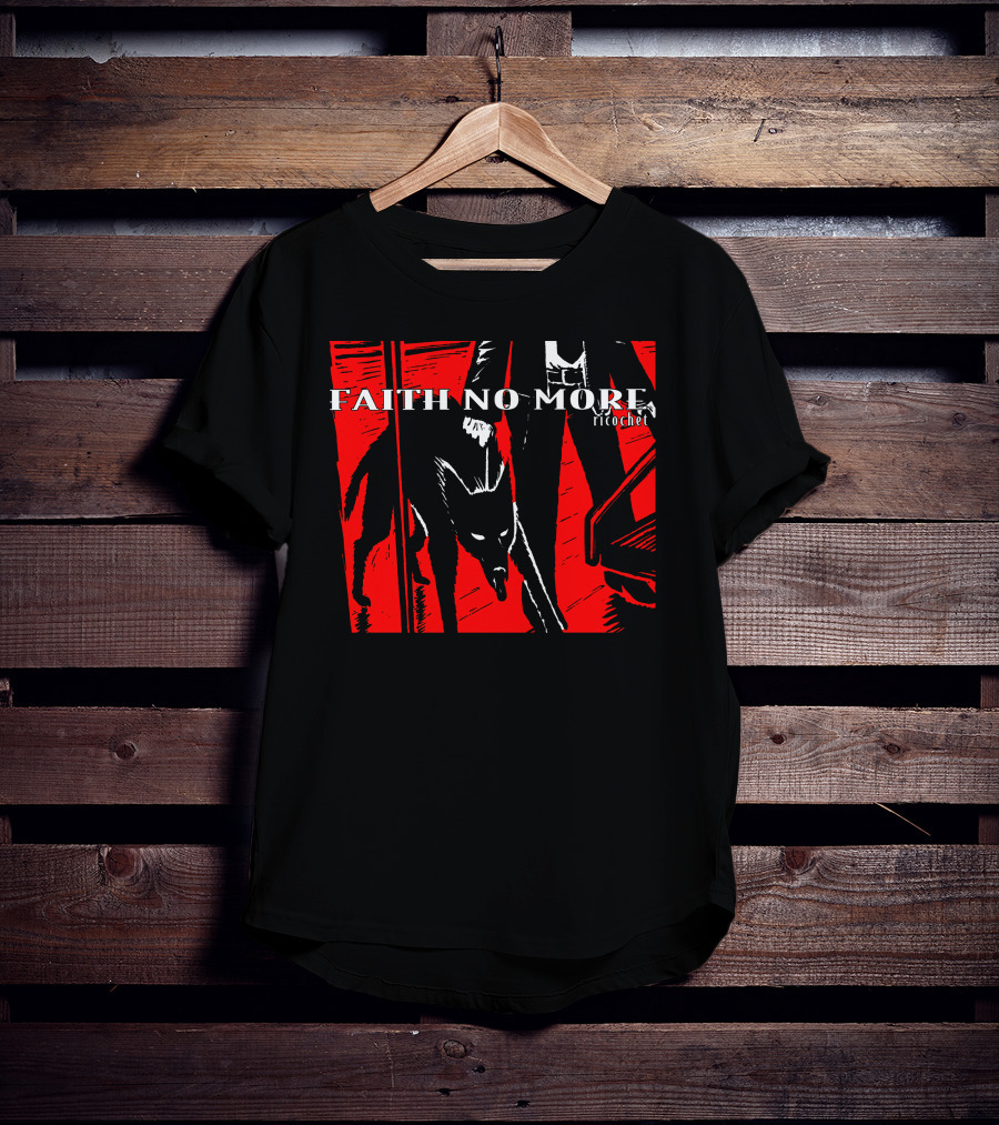 Faith No More Ricochet Dog And Man T-Shirt