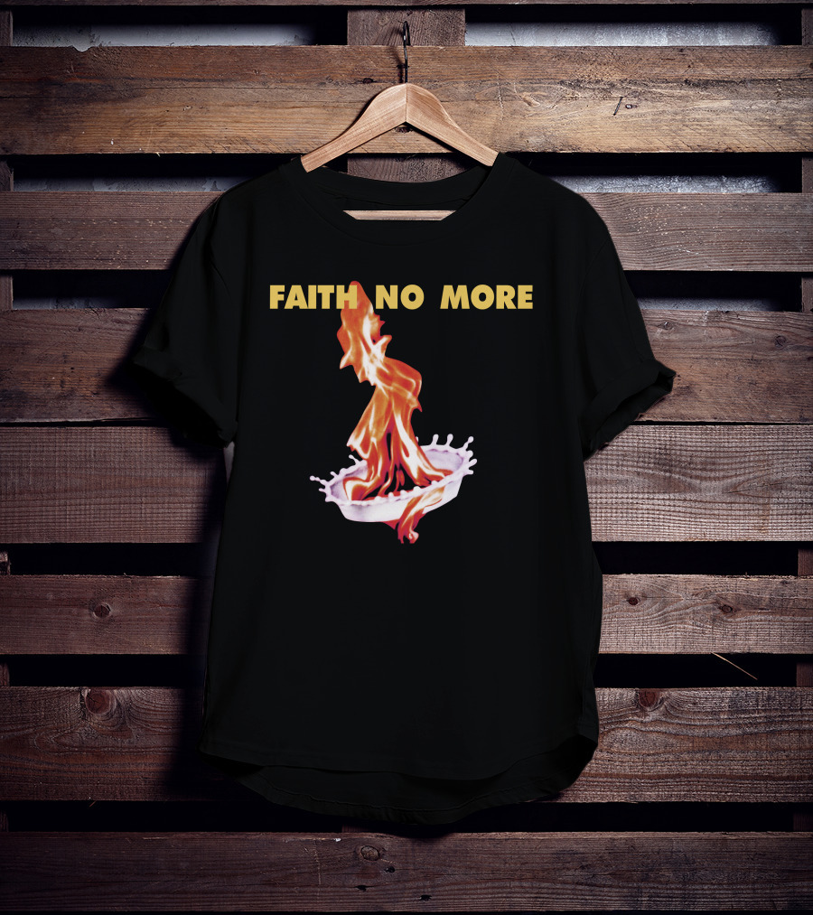 Faith No More Flaming Milk Splash T-Shirt