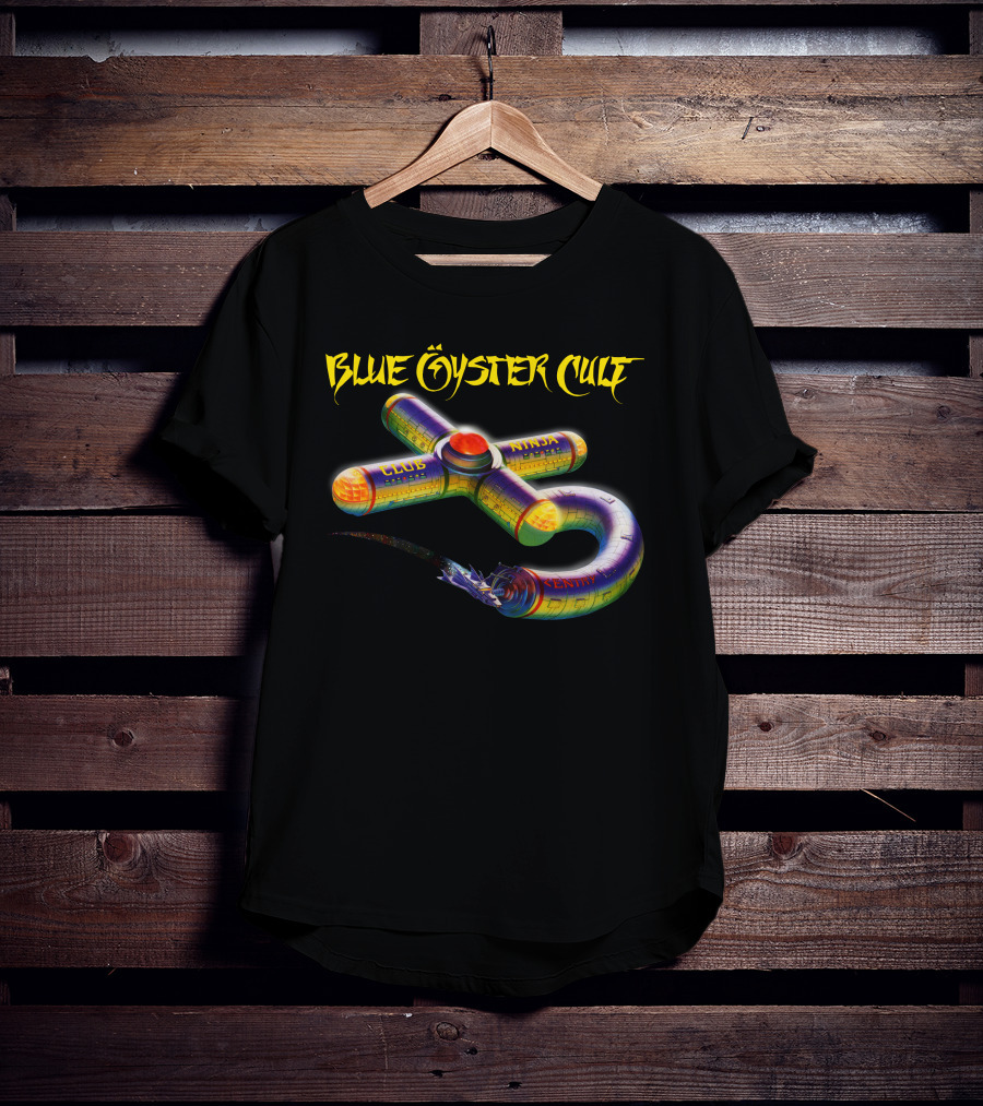 Blue Öyster Cult Club Ninja 1985 Album T-Shirt