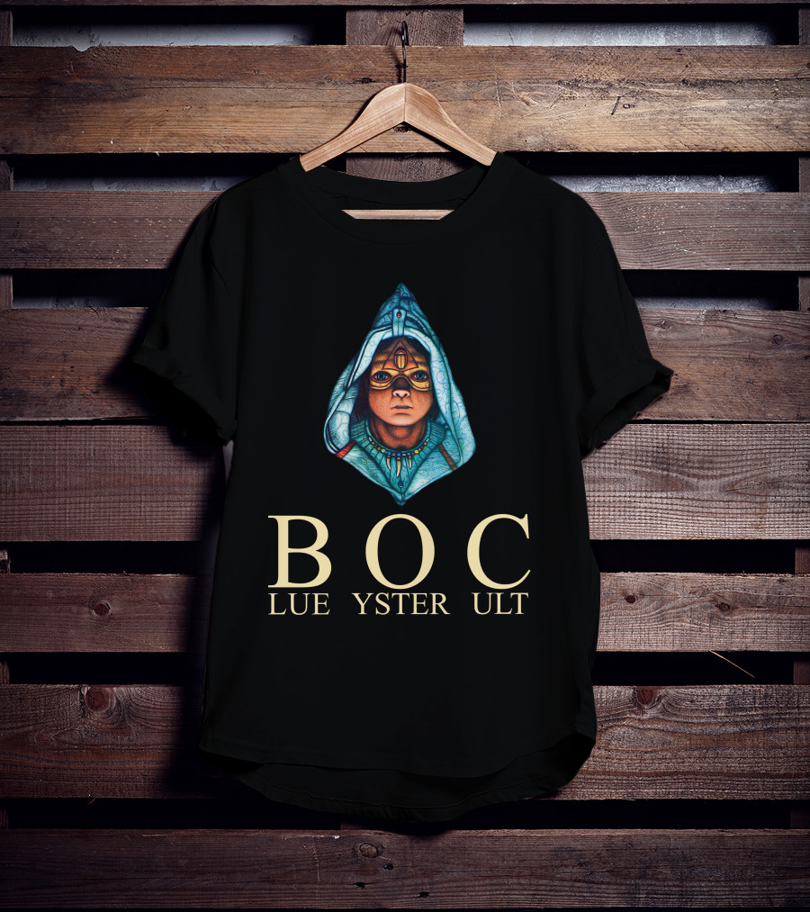 Fire Of Unknown Origin Blue Öyster Cult BOC T-Shirt