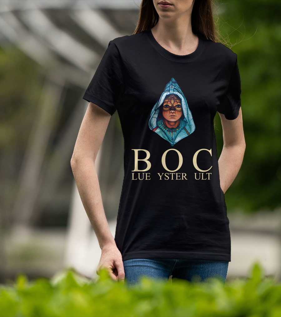 Fire Of Unknown Origin Blue Öyster Cult BOC T-Shirt
