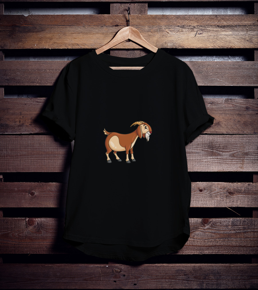 GOAT Cartoon T-Shirt