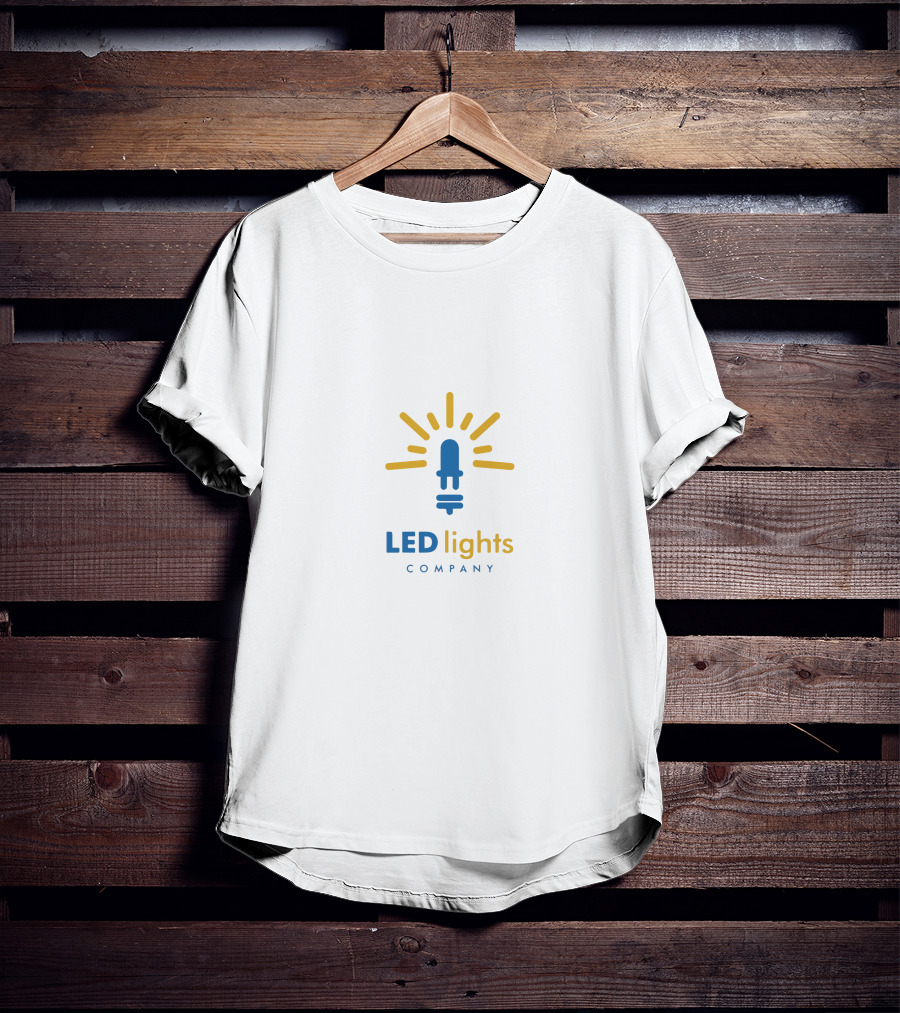 LED Lights Company Bright Bulb T-Shirt