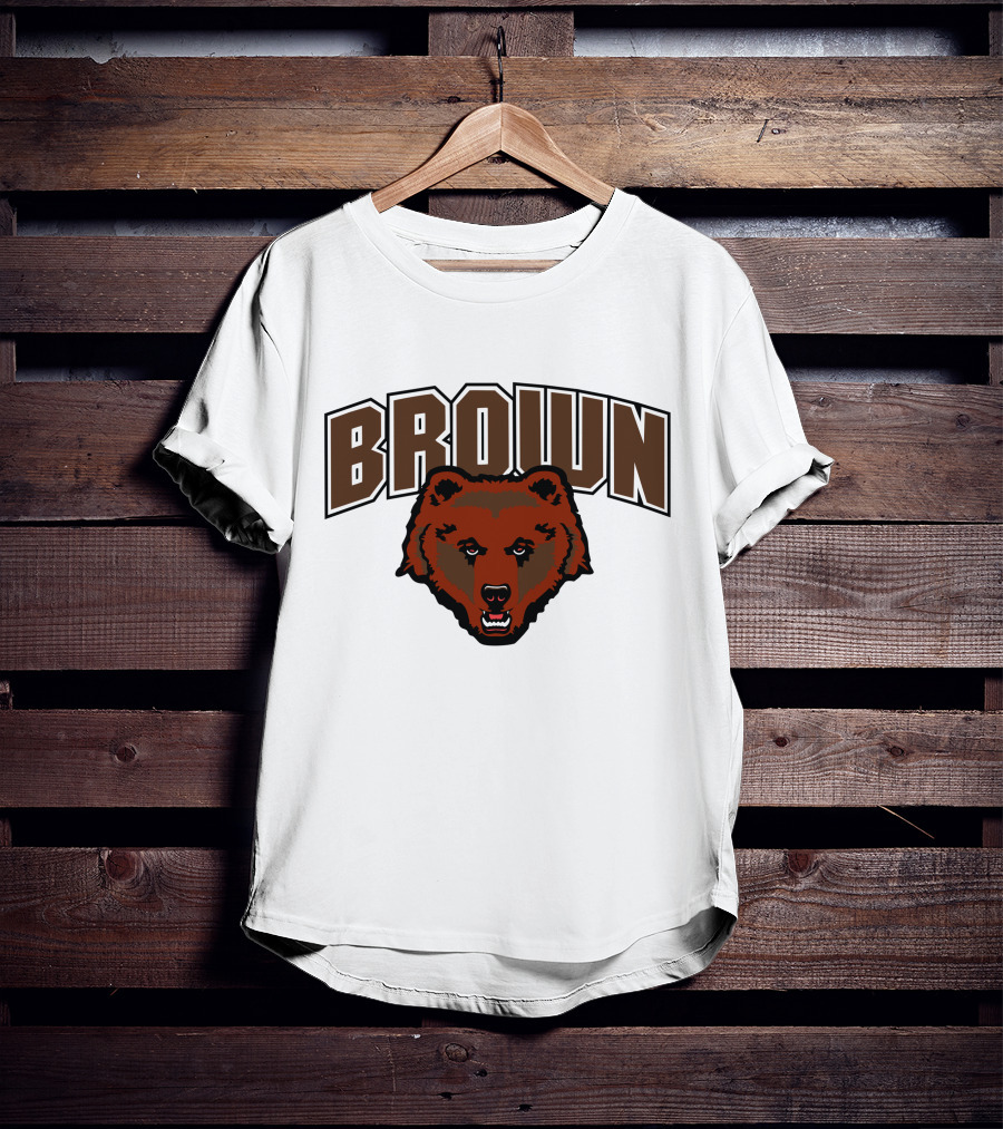 Brown Bears Bruin Mascot T-Shirt