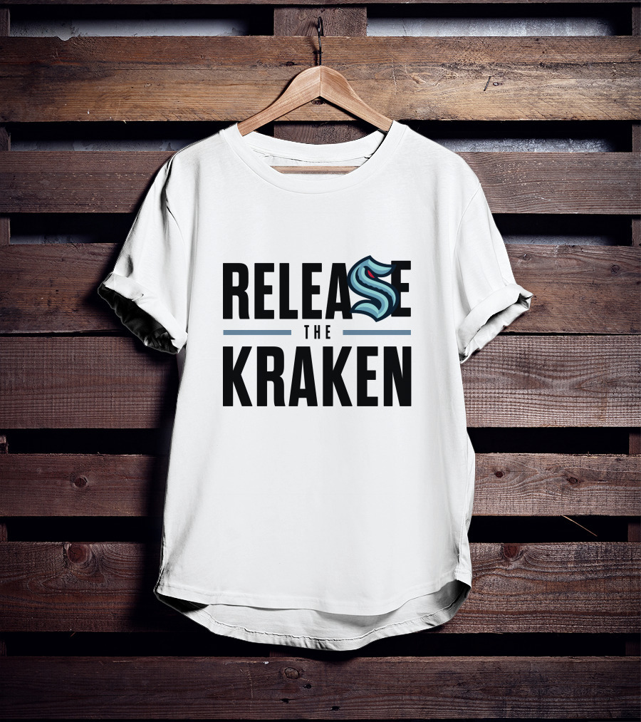 Release The Kraken Seattle Store NHL Hockey Team T-Shirt