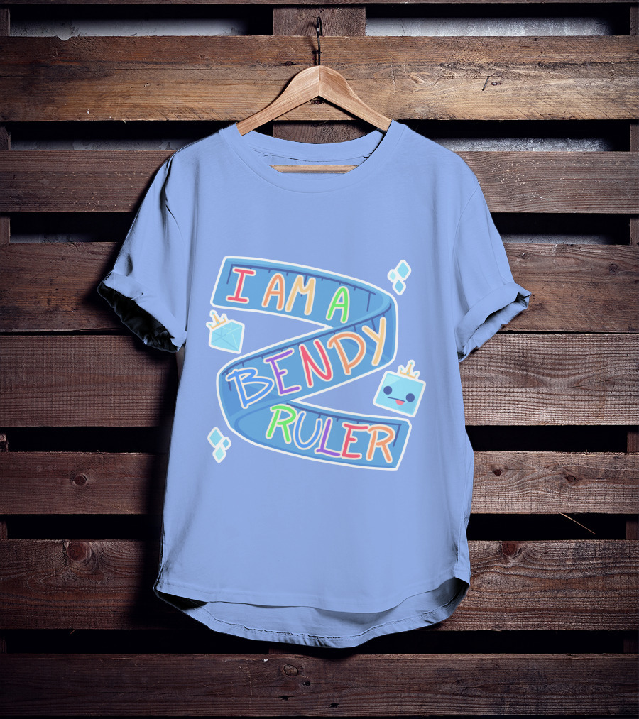 Skeppy I Am A Bendy Ruler Merch Bendy Ruler T-Shirt