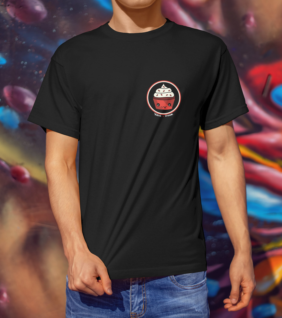 Velvet X Dream Cute Cupcake Life Is Sweet T-Shirt