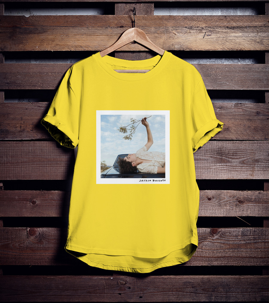 Joshua Bassett Floral Pose Vintage Aesthetic T-Shirt