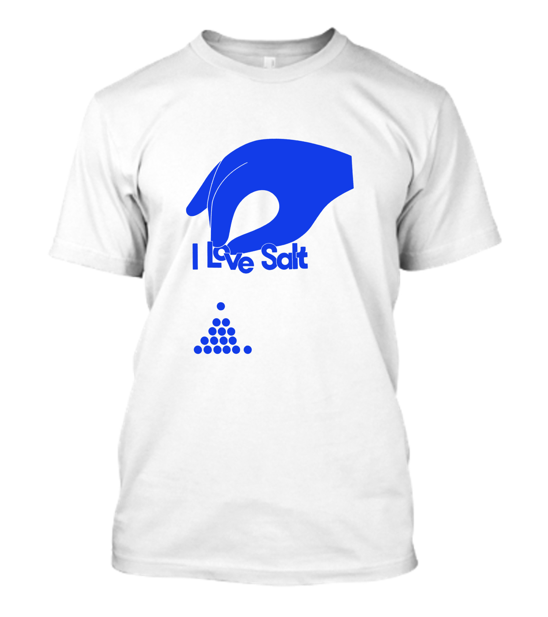 Shop Molly Baz Merch Store I Love Salt Hand With Dots T-Shirt