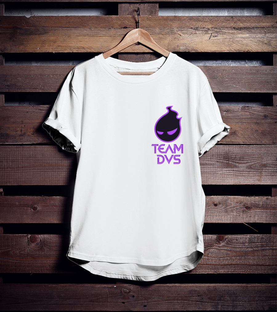 Team DVS Purple Flame Icon T-Shirt