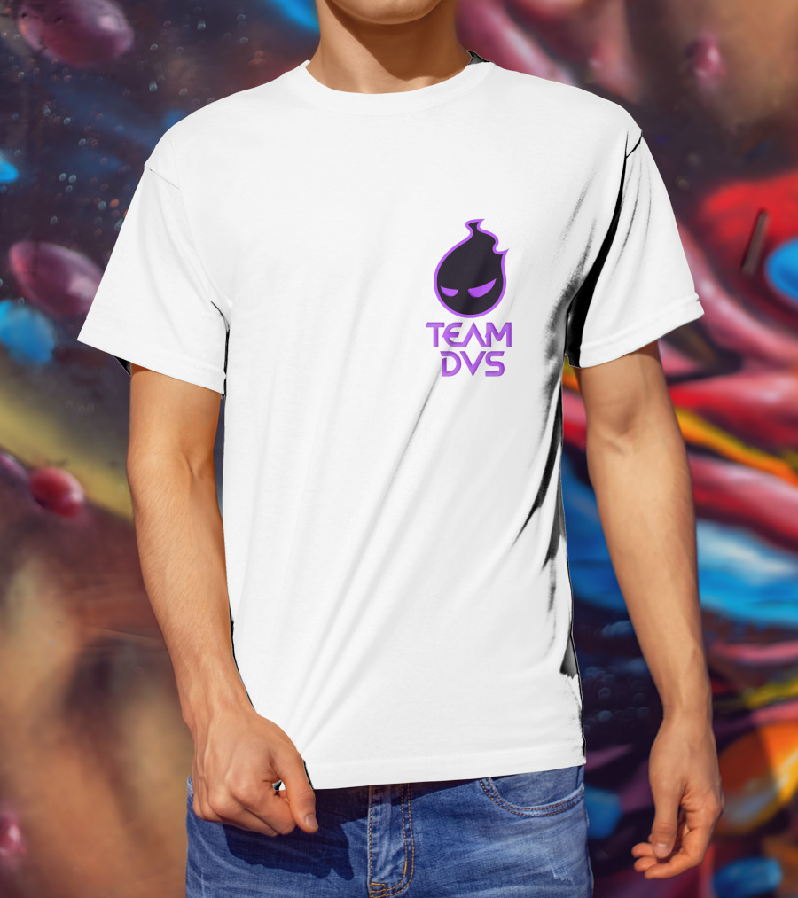 Team DVS Purple Flame Icon T-Shirt