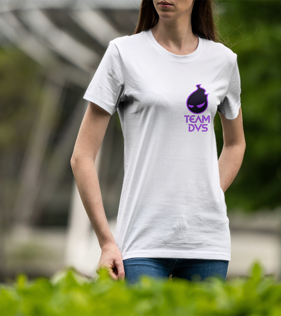 Team DVS Purple Flame Icon T-Shirt