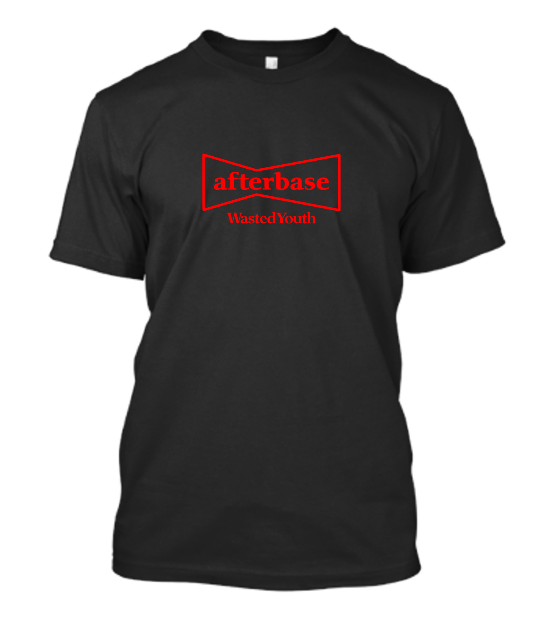 Afterbase Wasted Youth Iconic Red Symbol Don't Bother Me Anymore T-Shirt