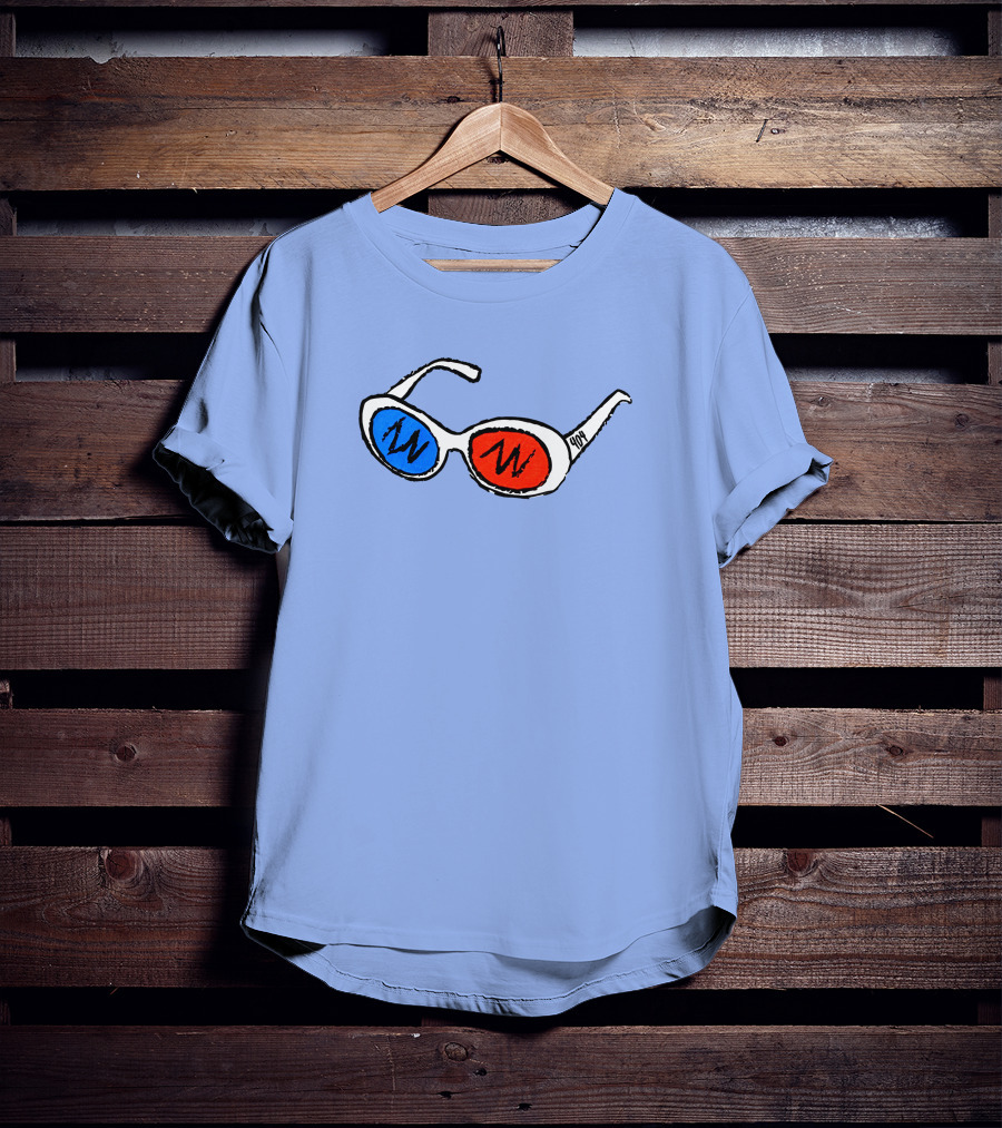 George Not Found 3D Glasses Icon Merch Store T-Shirt
