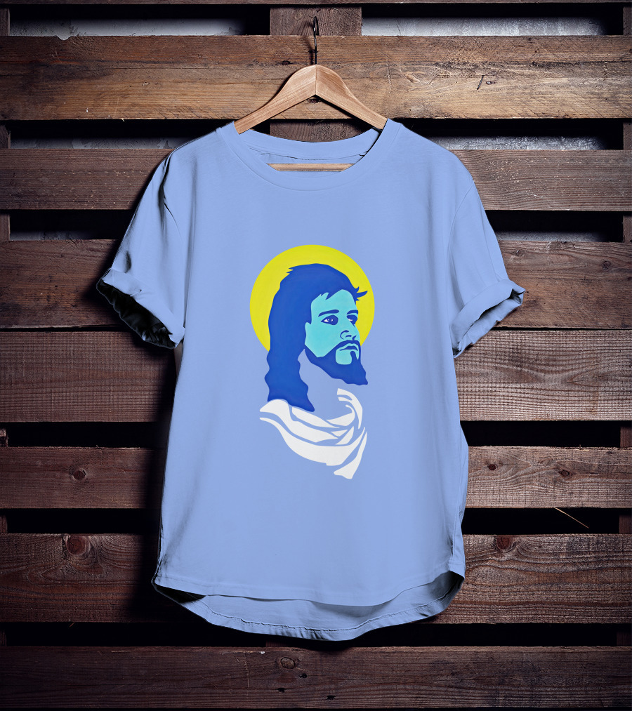 Bo Burnham Blue Halo Portrait Merch Bosus T-Shirt
