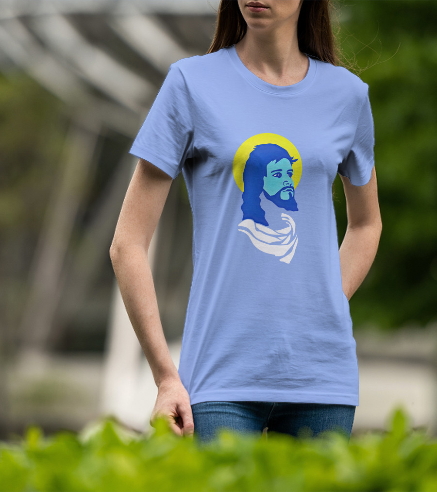 Bo Burnham Blue Halo Portrait Merch Bosus T-Shirt