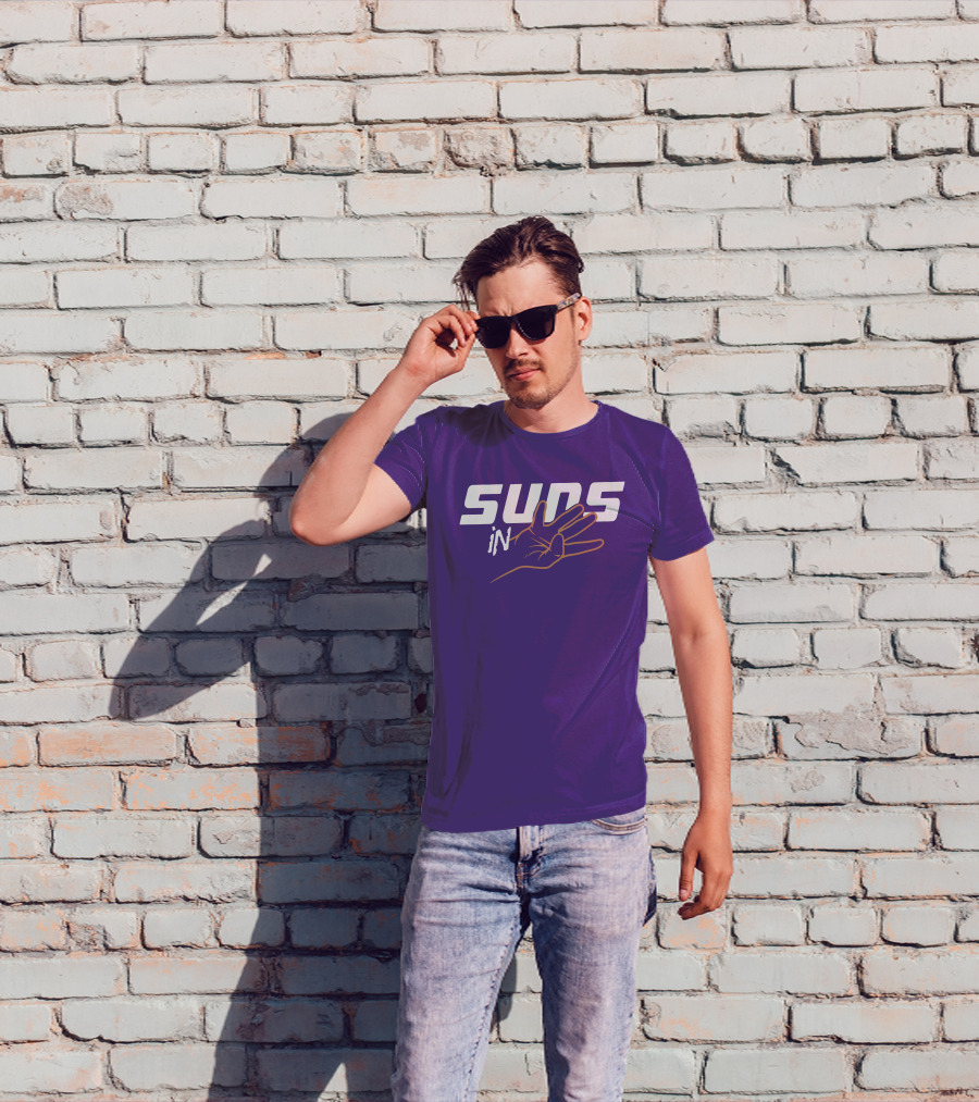 Dave Portnoy Suns In Hand Gesture Iconic T-Shirt