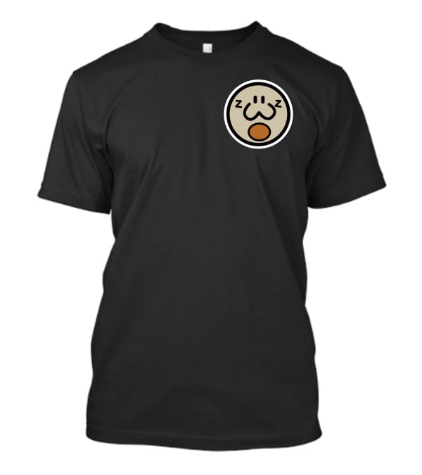 Haminations Ham Sleeping Face Cartoon Circles T-Shirt