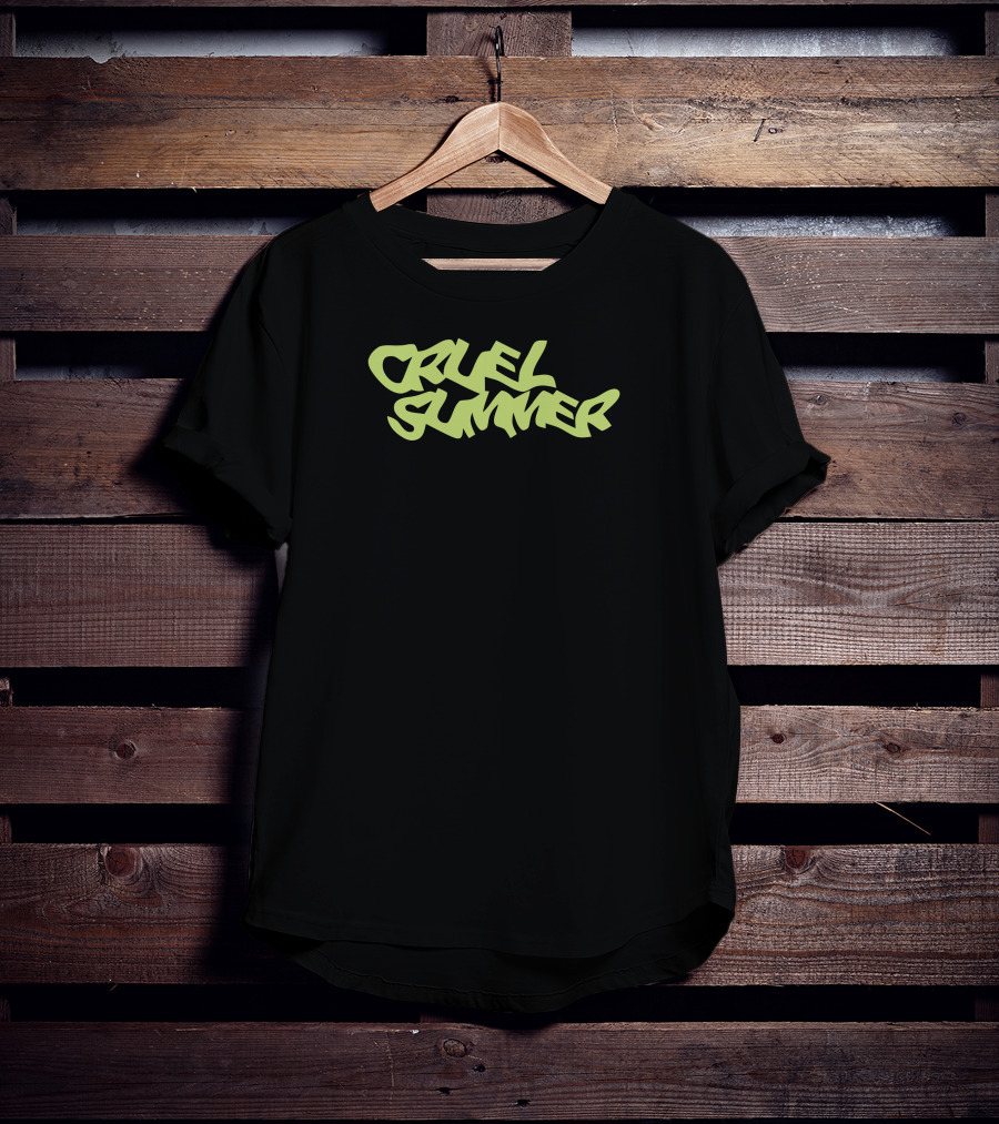 CRUEL SUMMER Trendy Graffiti Style Casual Streetwear T-Shirt