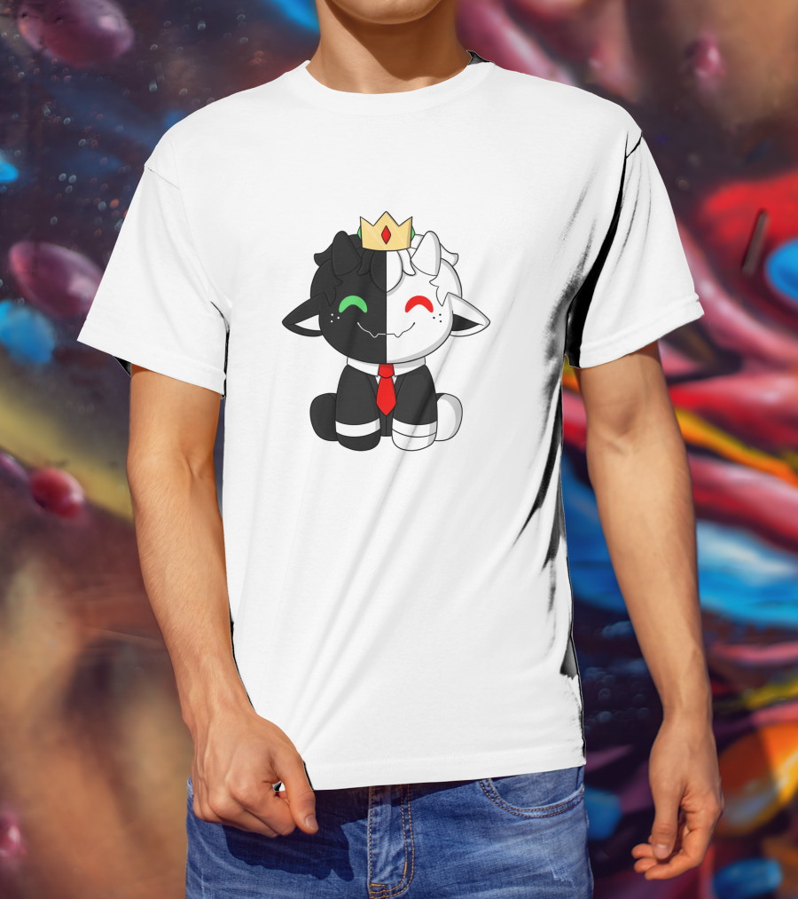 Ranboo Plushie With Crown DreamSMP Merch Store T-Shirt