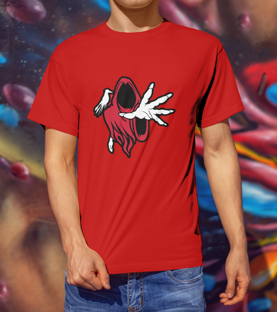 Hell’s Pit Wraith Insane Clown Posse Iconic Red Hooded Figure T-Shirt