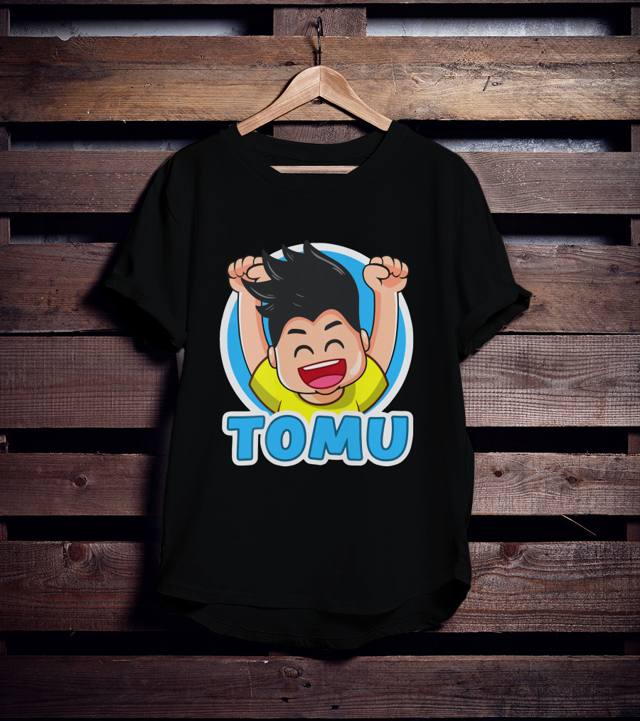 Tomu And Yumi Merch Tomu Excited Character Animation T-Shirt