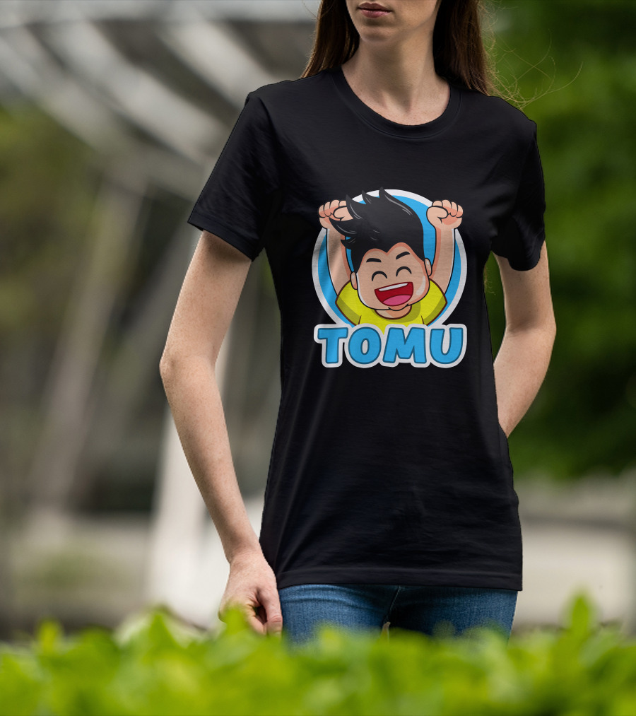 Tomu And Yumi Merch Tomu Excited Character Animation T-Shirt