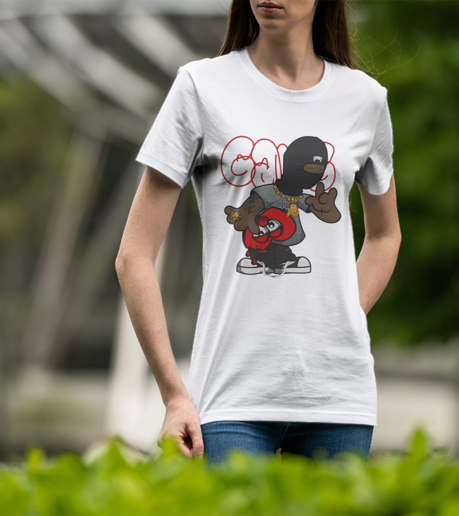 Glo Gang Character With Tattoo And Sneaker T-Shirt