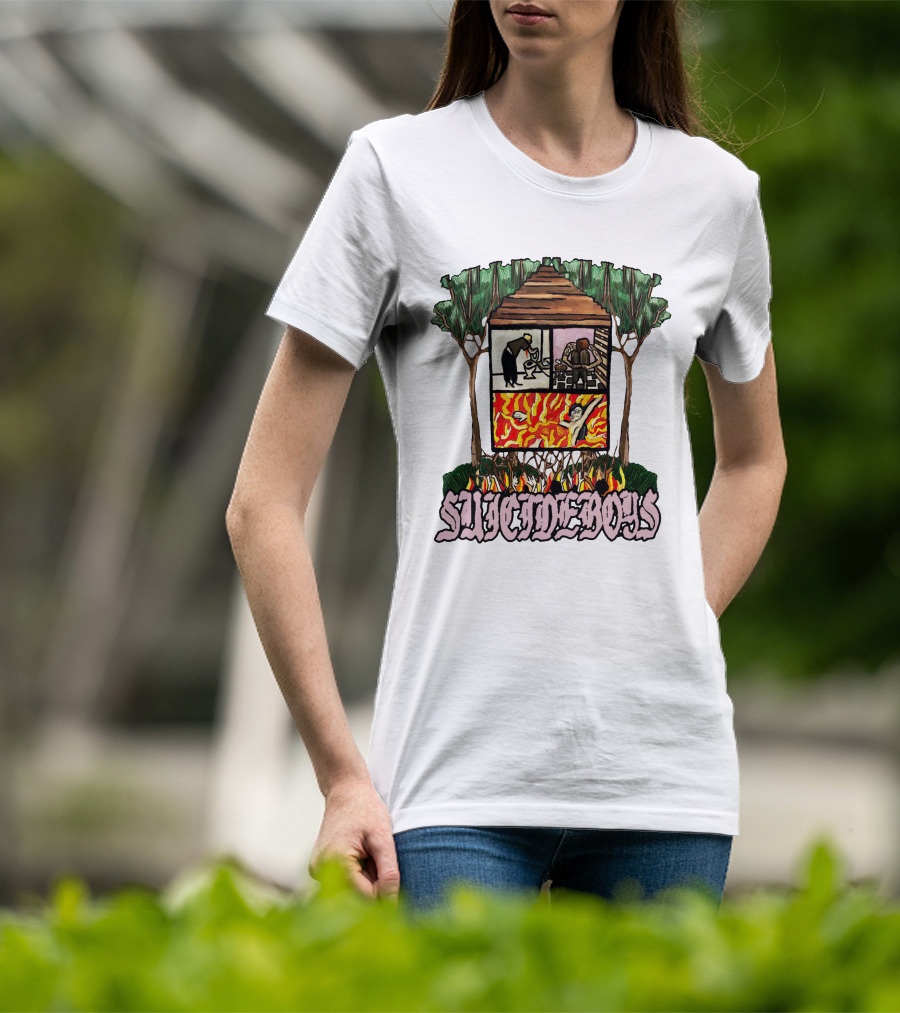 Suicideboys Fire And House Scene T-Shirt