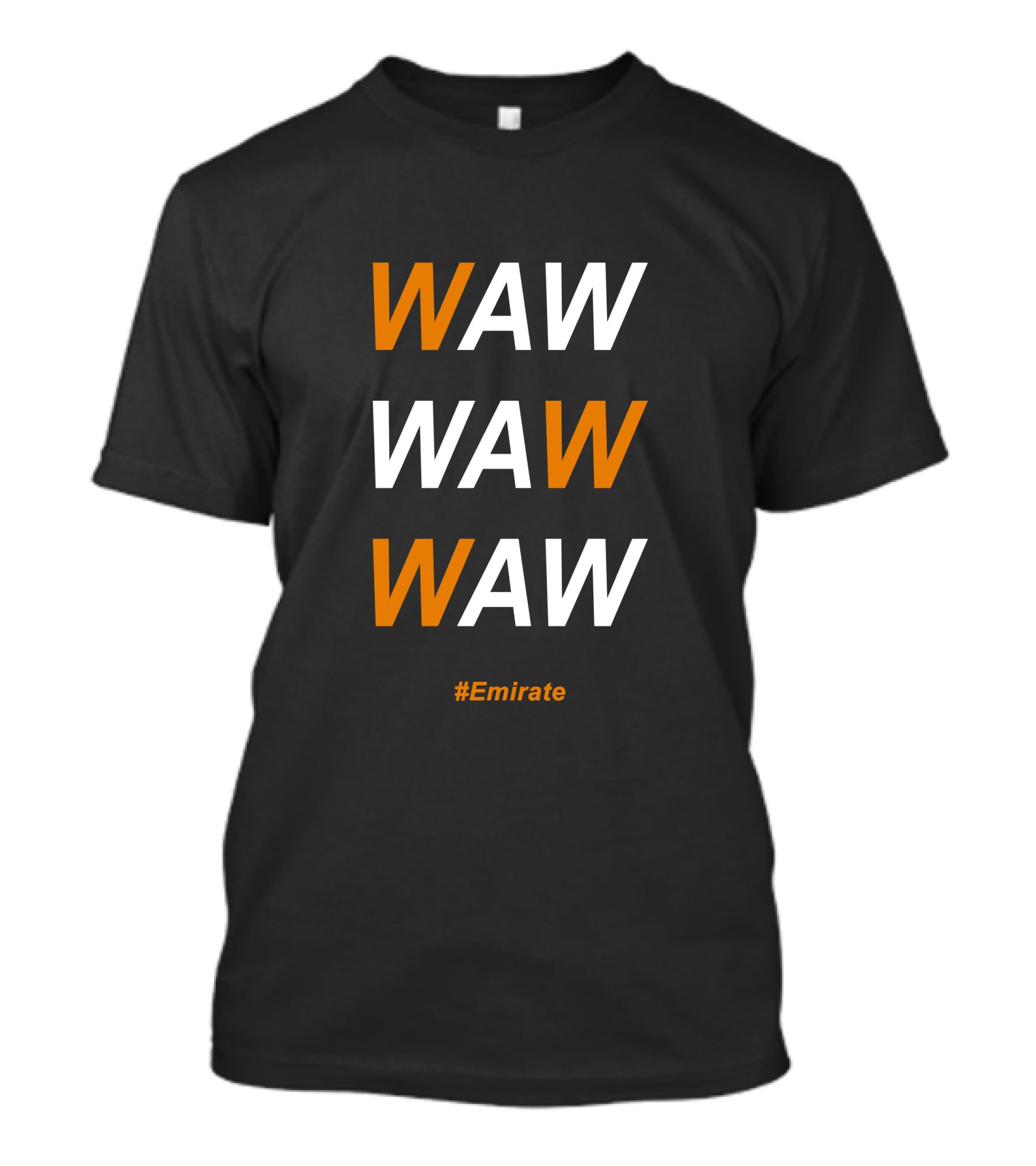 WAW WAW WAW #Emirate Emmanuel Umoh Jr Merch Store T-Shirt