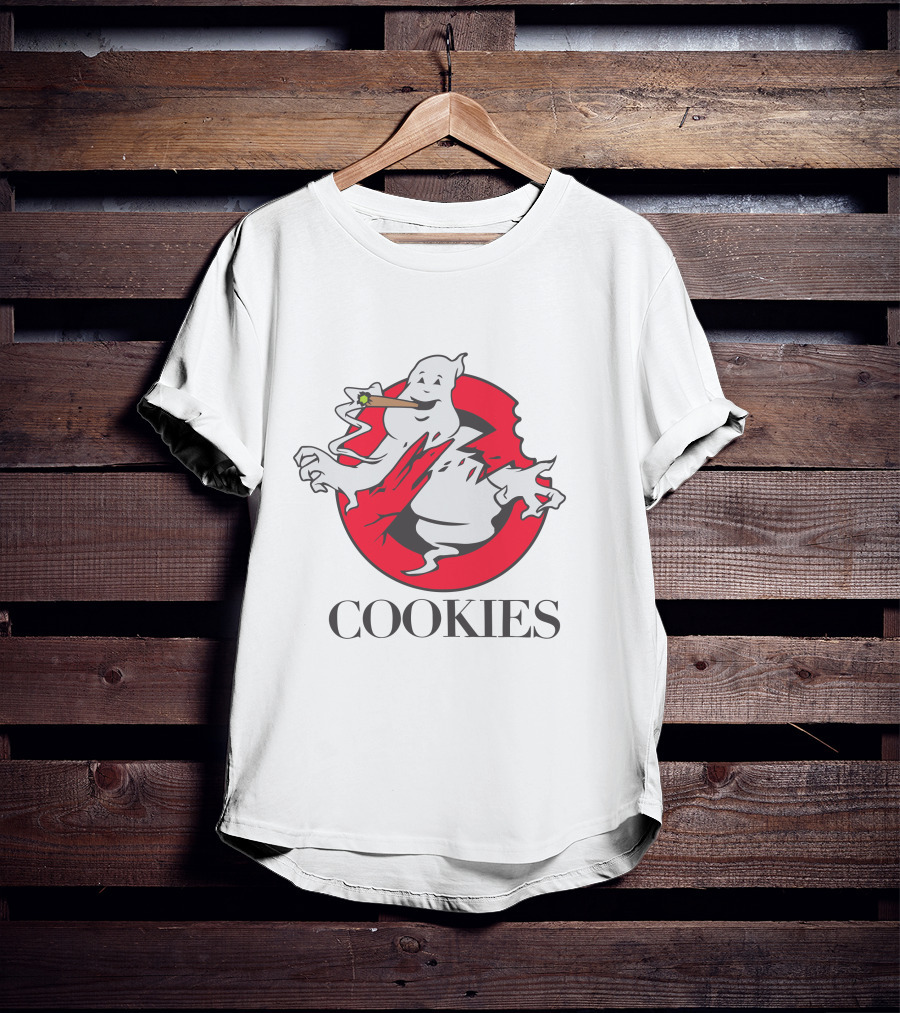 Cookies Ghost Icon Laws Are Meant To Be Broken T-Shirt