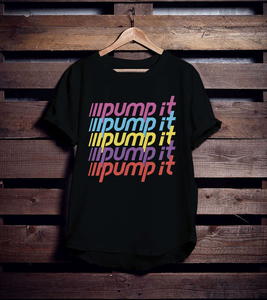 Pump It Multi Color Eskimo Callboy Merch T-Shirt